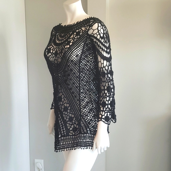 Crochet swim cover up - Picture 3 of 3